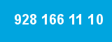 928 166 11 10 928 166 11 10
